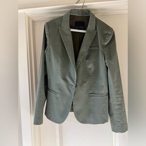 Banana Republic Army Green Blazer Size 8